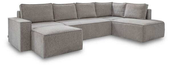 SEDACIA SÚPRAVA, textil, sivá MID.YOU - Sedačky, Online Only