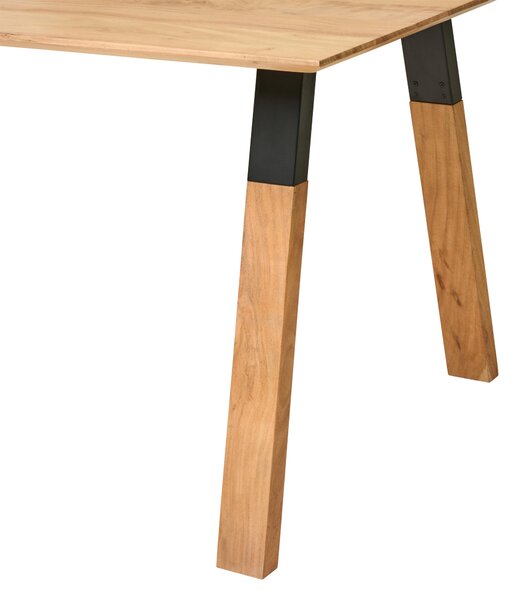 JEDÁLENSKÝ STÔL, akácia, prírodná farba, 160/76/90 cm Livetastic - Stoly, Online Only
