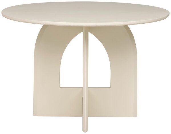 JEDÁLENSKÝ STÔL, mangové drevo, béžová, 120/120/76 cm Livetastic - Stoly, Online Only