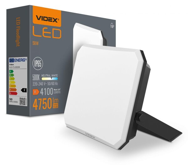 LED reflektor VLE-F3-0505B FLOOD 50W/5K VIDEX