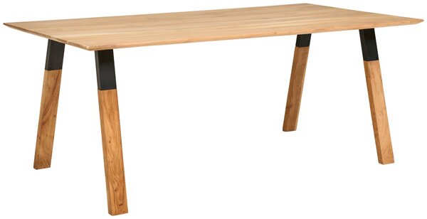 JEDÁLENSKÝ STÔL, akácia, prírodná farba, 200/100/76 cm Livetastic - Stoly, Online Only