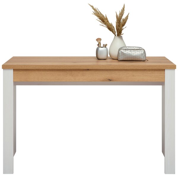 TOALETNÝ STOLÍK, biela, farba duba, 120/76,5/60 cm Landscape - Toaletné stolíky