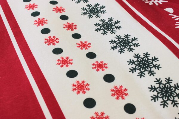 Vianočná posteľná bielizeň bavlnená XMASS 4B 160x200 cm