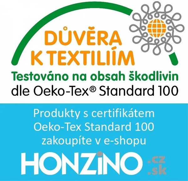 Saténové posteľné obliečky NASA - 100% bavlna -, 70x90 cm + 140x200 cm