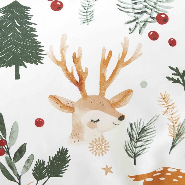 Vianočná posteľná bielizeň CHRISTMAS FORREST Rozmer: 160x200 cm