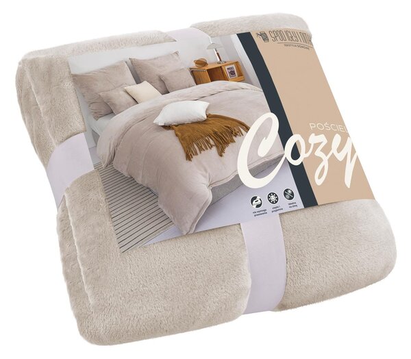 Posteľná bielizeň COZY taupe Rozmer: 220x200 cm