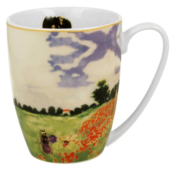 Porcelánový hrnček Monet Poppy Field 360 ml