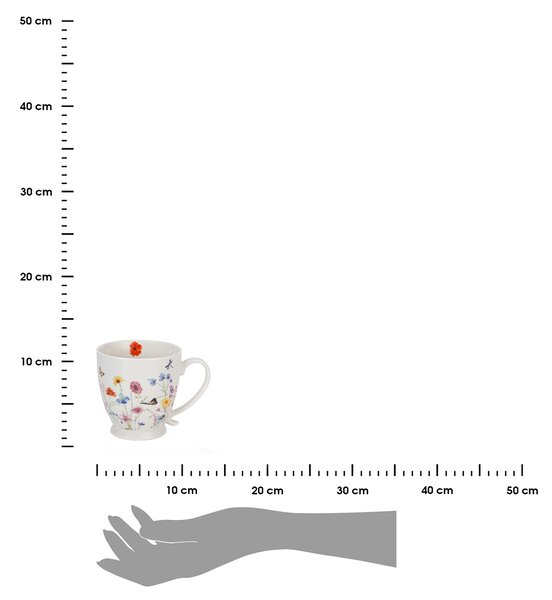 Porcelánový hrnček na nohe Royal Amelia 510 ml