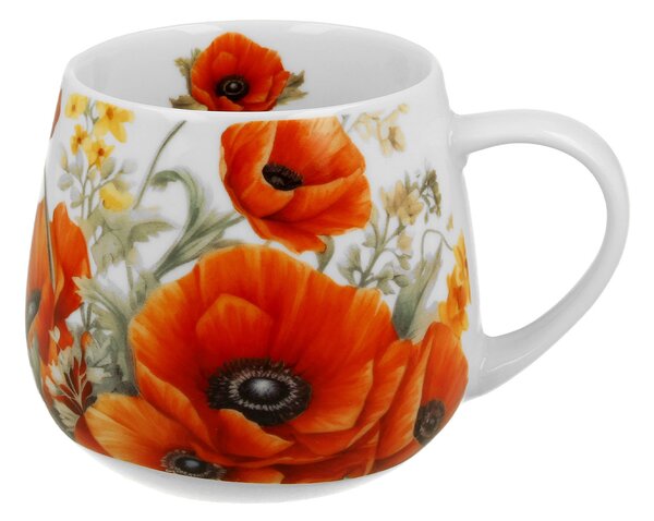 Porcelánový hrnček Poppies 430 ml