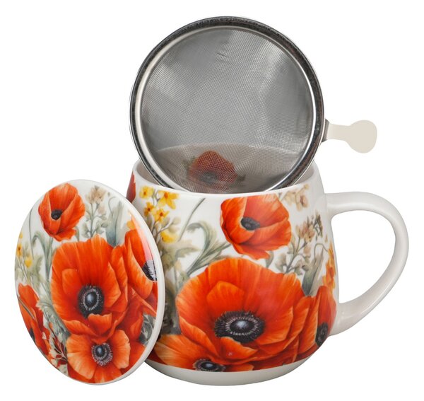 Čajová súprava Poppies 430 ml