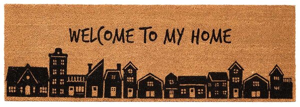 GIFTDECOR Kokosová rohožka AMSTERDAM 40x120 cm hnedá