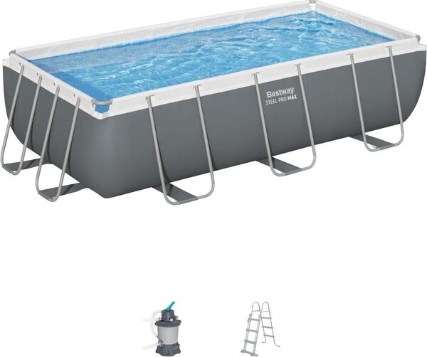 Bestway 404 x 201 x 100cm 10in1 rámový záhradný bazén 56442