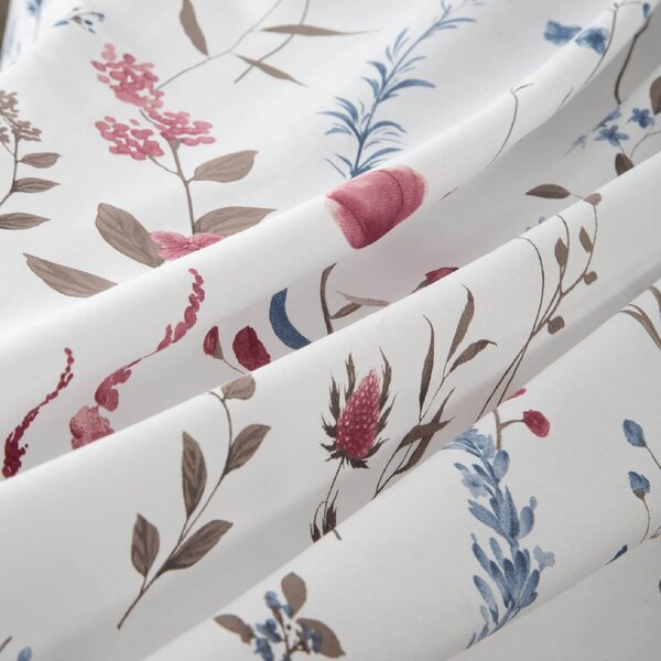 Posteľná bielizeň SATIN FLORAL modrá Rozmer: 220x200 cm