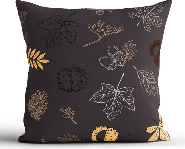 Bavlnená obliečka na vankúš Renforcé 40 × 40 cm - Jesenná elegancia
