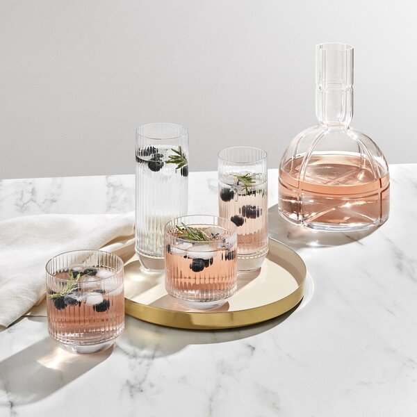 NUDE Glass Big Top poháre Whisky S.O.F. 270 ml 4 ks