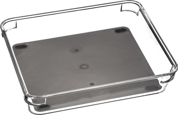 Organizér do zásuvky - d 24 x š 16 x v 4,5 cm - sivý - 5five Simple Smart