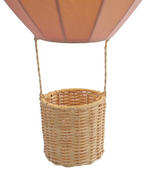Detské závesné svietidlo ružový teplovzdušný balón - Air Balloon