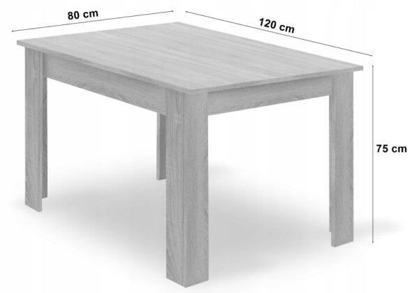 Jedálenský stôl NP Craft béžový