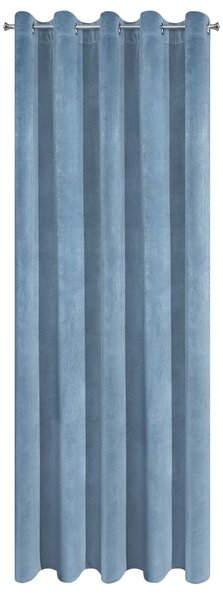 ZATEMŇOVACÍ ZÁVES NA KRÚŽKOCH VILLA 140X250 CM MODRÁ