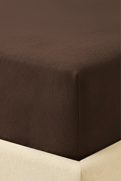 Froté plachta FROTTE hnedá Rozmer: 80x160x15 cm