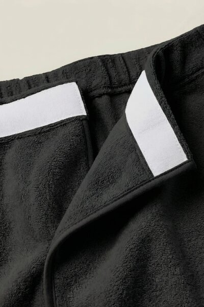 Rýchloschnúca osuška na zapínanie ACTIVE čierna Veľkosť: L/XL