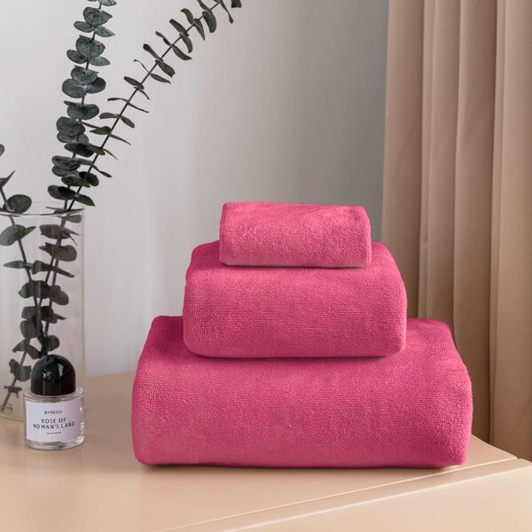 Rýchloschnúci uterák ACTIVE fuchsiový Rozmer: 30x30 cm