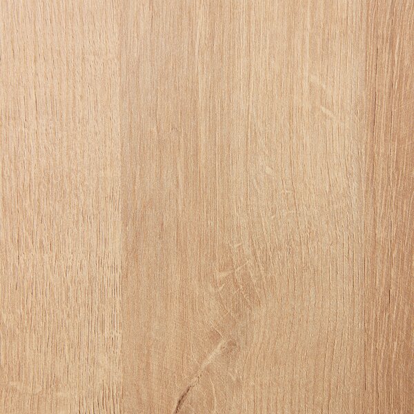 Písací stôl svetlé drevo a biela MDF materiál 90 x 60 cm pracovný stôl s organizérom