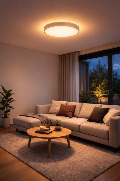 Philips HUE LED White Ambiance 41159/31/P6 Enrave M stropné svietidlo 19,2W 2450lm 2200-6500K 38,1cm biele stmievateľné BlueTooth + HUE Switch