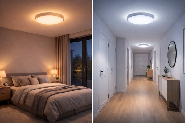 Philips HUE LED White Ambiance 41159/31/P6 Enrave M stropné svietidlo 19,2W 2450lm 2200-6500K 38,1cm biele stmievateľné BlueTooth + HUE Switch