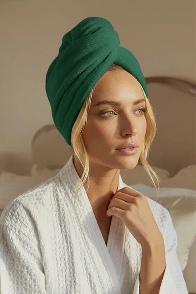Turban na vlasy ACTIVE zelený