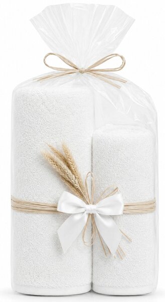 Komplet uterákov SPA biely 50x100 cm + 70x140 cm