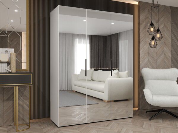 Skriňa Marbella 3 150x202x52 - biela