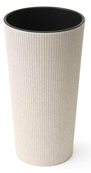 PLASTOVÝ KVETINÁČ URBANIKA ECO 46X25 CM BÉŽOVÁ BT