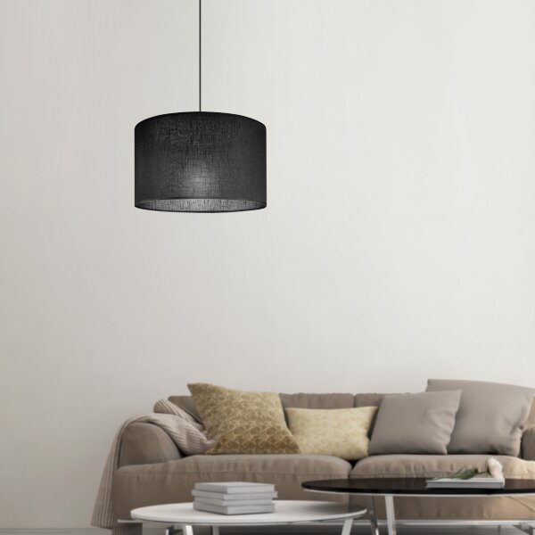 Brilagi - LED Luster na lanku ANTHONY 1xE27/60W/230V dub/čierna