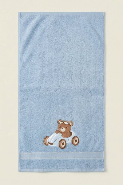 Uterák MACKO BABY modrý Rozmer: 30x50 cm