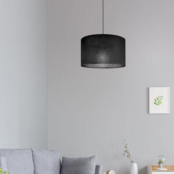 Brilagi - LED Luster na lanku ANTHONY 1xE27/60W/230V dub/čierna