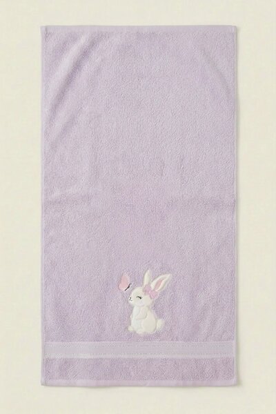 Detský uterák ZAJAČIK BABY vresový Rozmer: 30x50 cm
