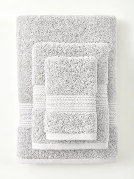 Froté uterák EGYPT svetlosivý Rozmer: 30x50 cm