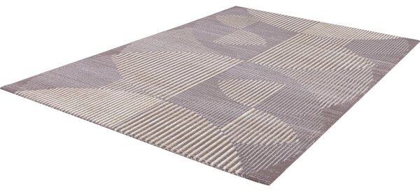 Sivý vlnený koberec 100x180 cm Shades – Agnella