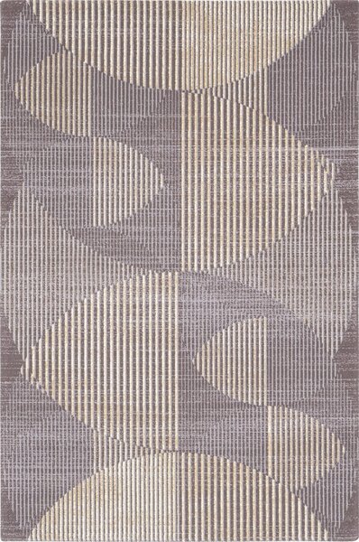 Sivý vlnený koberec 100x180 cm Shades – Agnella