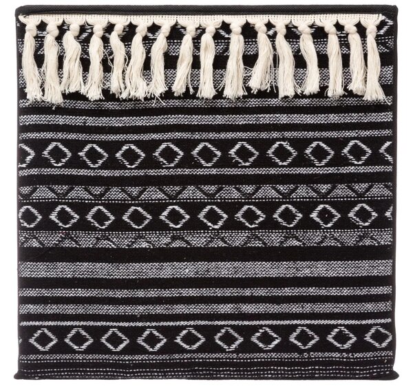 Úložný box Tassel, 31x31x31 cm, čierna