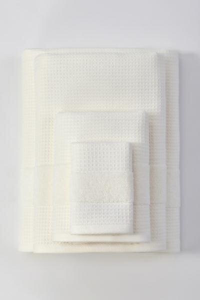 Vaflový uterák CHECKY biely Rozmer: 30x30 cm
