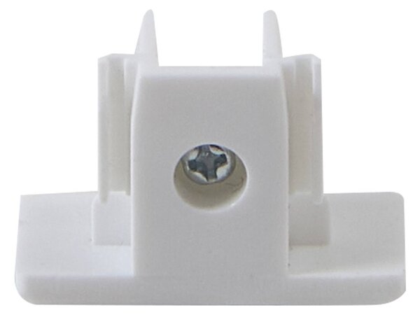 Lindby Systém lišt Linaro, Ø 7 cm, 3-pl., LED, biela,, Biela / opálová, Pracovňa / Kancelária, Hliník, Moderný, Koľajnicový systém