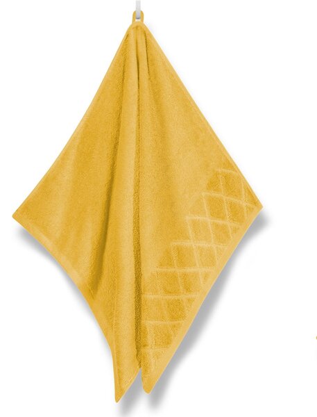 Uterák SILKY horčicový Rozmer: 70X140 cm