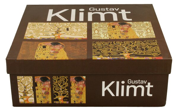 Porcelánový hrnček Klimt 350 ml sada 4ks