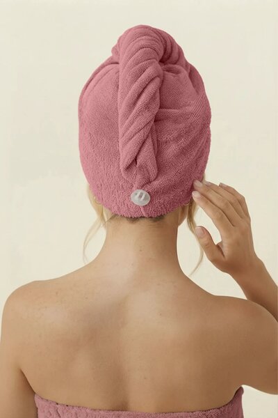 Turban na vlasy SPA púdrový