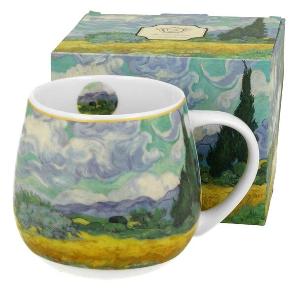 Porcelánový hrnček Van Gogh Wheat Field 430 ml
