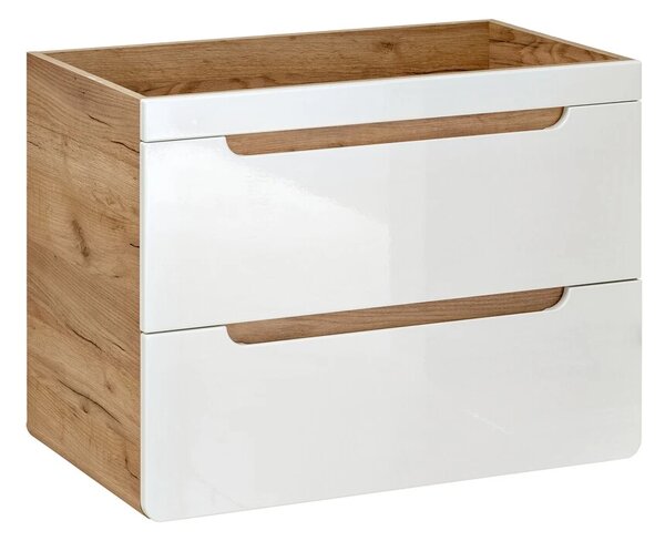 MAXMAX Kúpeľňová závesná skrinka pod umývadlo BÁRA 80 cm