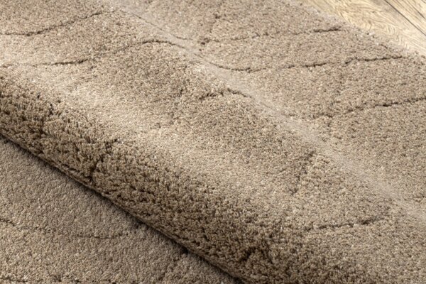 Koberec DUNE WOOL 497 03 TM620 hnedý