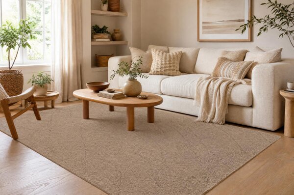 Koberec DUNE WOOL 497 03 TM620 hnedý